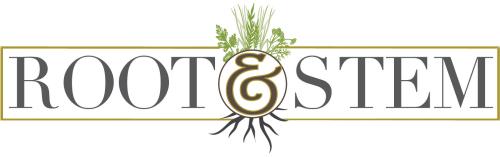 Root & Stem catering logo
